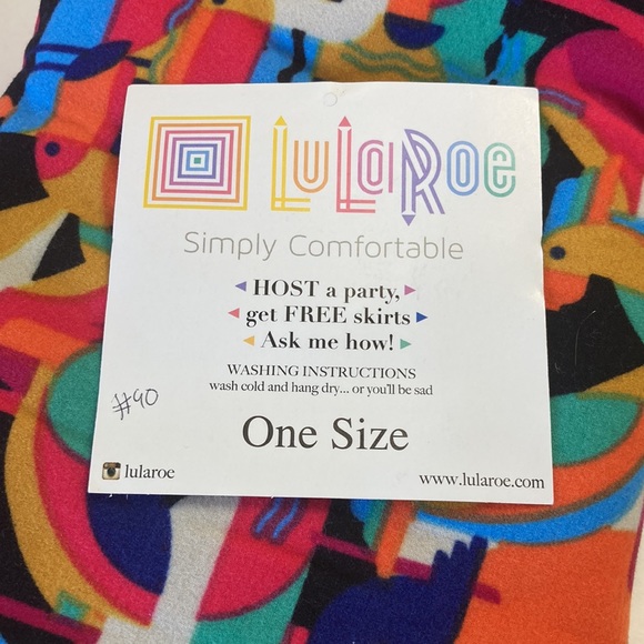LuLaRoe OS Leggings NWT - Picture 4 of 5